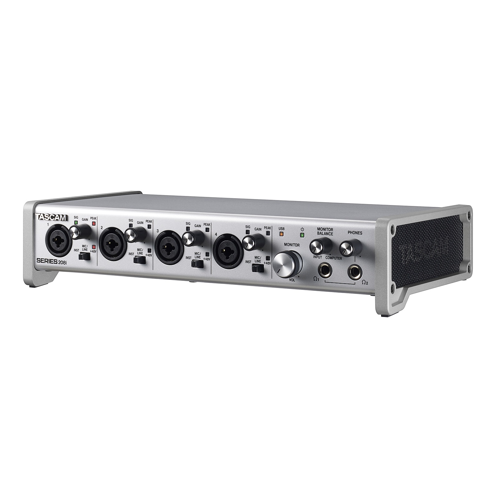 AUDIOIBIZA TARJETA SONIDO USB TASCAM SERIES 208i 2